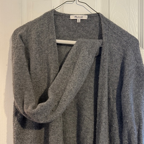 Madewell Charcoal Open-Front Cardigan - Picture 3 of 5